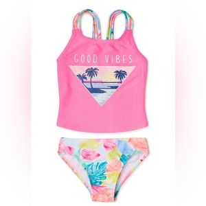 NWT Shelloha 2-piece Tankini Swim Set, Size 6